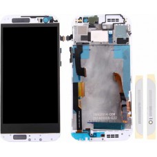 HTC One M8 LCD + Digitizer + Frame - (Silver)