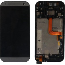 HTC One SV Displaymodule Zwart met frame