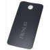Motorola Nexus 6 Battery Door Black