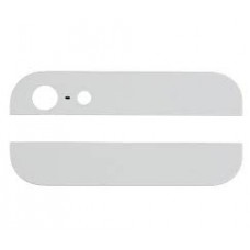 Top&bottom glass Cover White Iphone 5