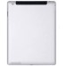 iPad 4 Wifi Battery Cover White-Silver Rearhousing